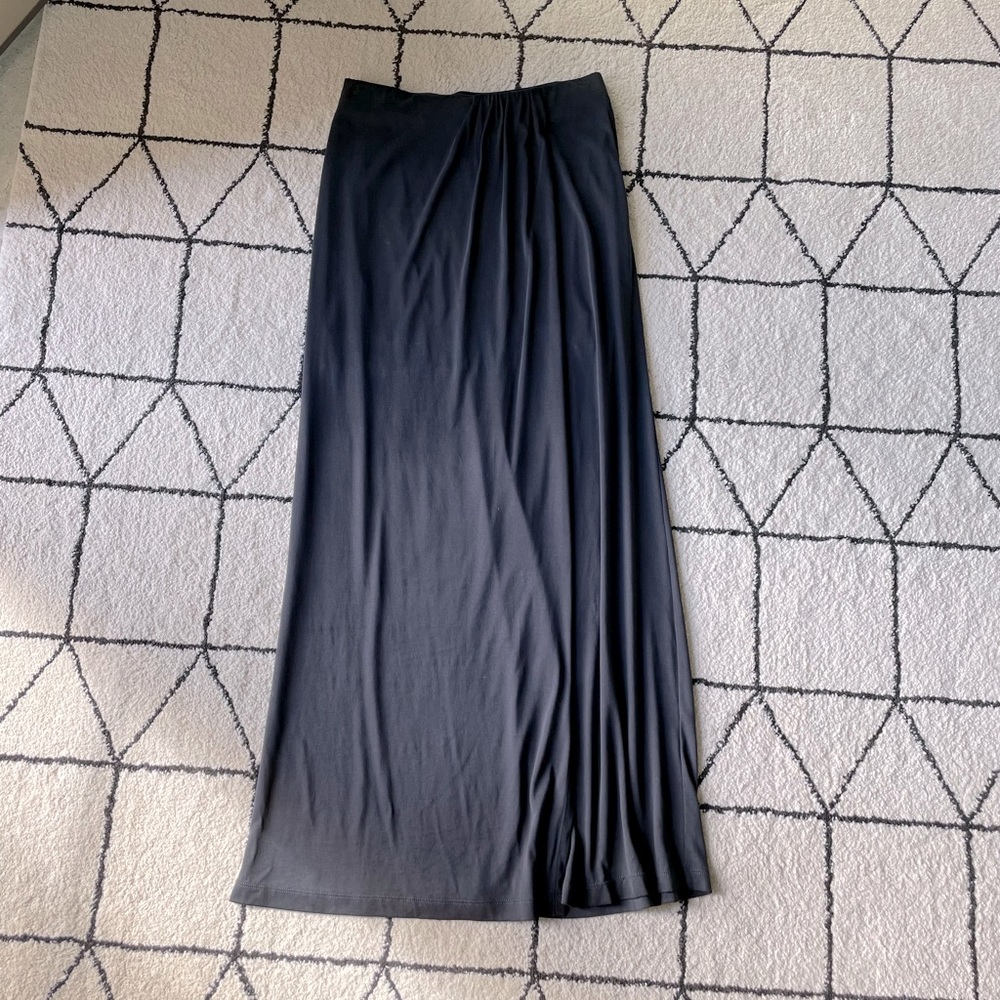 BCBGMAXAZRIA ANDREEA MAXI SKIRT WITH SIDE SLIT